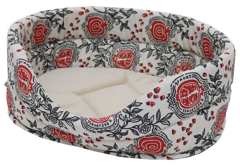 Лежанка для кошек лен + мебельная ткань №2 43*30*16 см бежевая 740321
Лежанка для кошек лен + мебельная ткань №2 43*30*16 см бежевая 740321