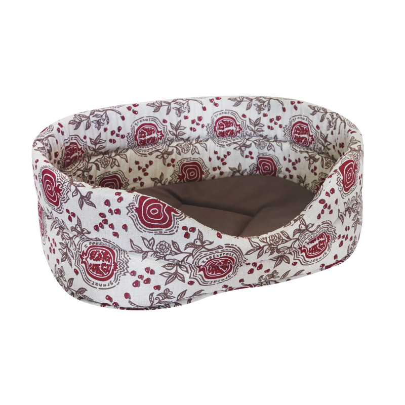 Лежанка для кошек лен + мебельная ткань №2 43*30*16 см коричневая 740324
Лежанка для кошек лен + мебельная ткань №2 43*30*16 см коричневая 740324