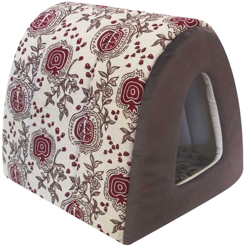 Дом для кошек туннель лен + мебельная ткань №1 40*34*34 см коричневый 763314
Дом для кошек туннель лен + мебельная ткань №1 40*34*34 см коричневый 763314