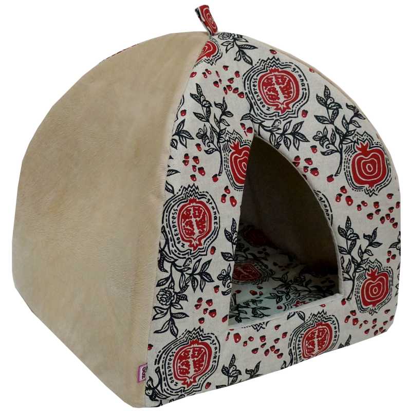Дом для кошек вигвам лен + мебельная ткань №1 38*38*40 см бежевый 763411
Дом для кошек вигвам лен + мебельная ткань №1 38*38*40 см бежевый 763411
