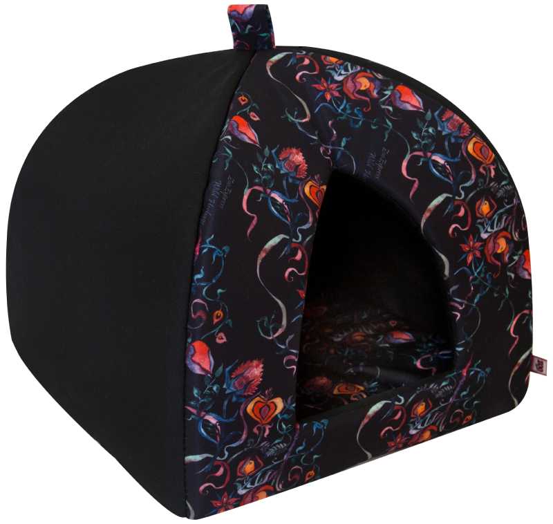 Дом для кошек вигвам "Дикие травы" мебельная ткань №2 46*46*42 см черный 721023
Дом для кошек вигвам "Дикие травы" мебельная ткань №2 46*46*42 см черный 721023