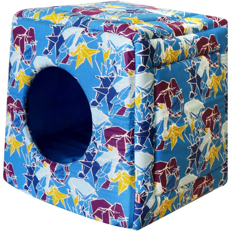 Дом для кошек куб-трансформер "Оригами" поплин+плюш №2 50*50*48 см лазурный 761424
Дом для кошек куб-трансформер "Оригами" поплин+плюш №2 50*50*48 см лазурный 761424