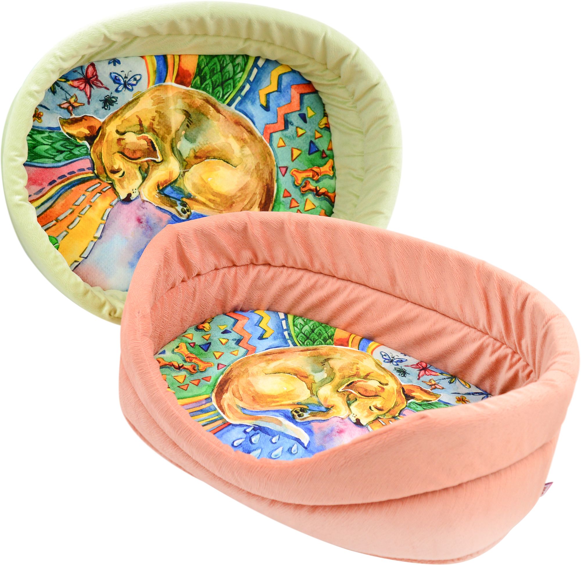 Лежанка для кошек "Сны" рисунок Собака мебельная ткань №2 43*30*16 см коралловая 730223с
Лежанка для кошек "Сны" рисунок Собака мебельная ткань №2 43*30*16 см коралловая 730223с