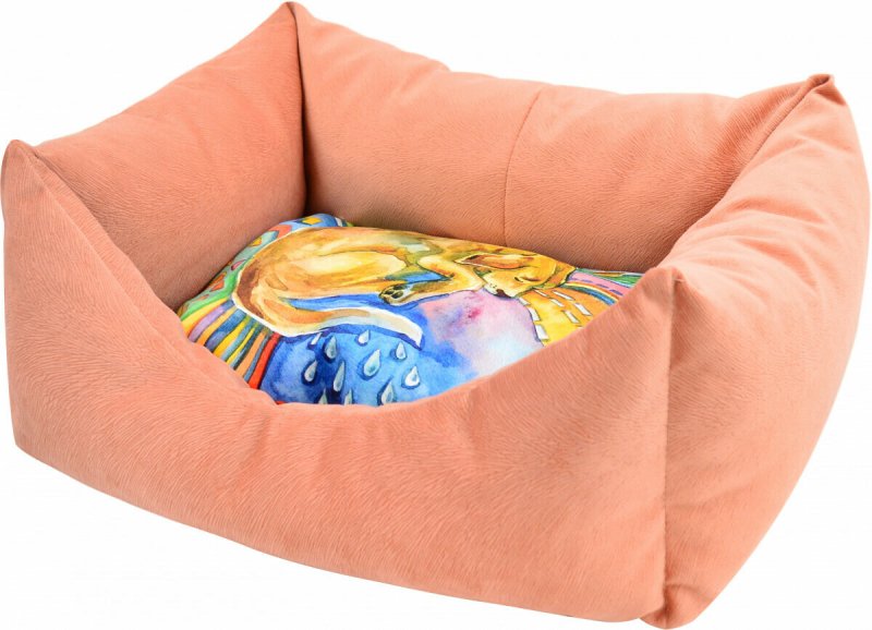 Лежанка для кошек пухлик "Сны" рисунок Собака мебельная ткань №2 49*36*22 см коралловая 730123с
Лежанка для кошек пухлик "Сны" рисунок Собака мебельная ткань №2 49*36*22 см коралловая 730123с