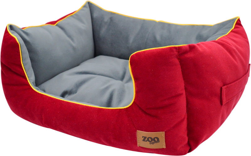 Лежанка для кошек пухлик "Ампир" мебельная ткань №3 55*40*23 см серый/бордо 710133
Лежанка для кошек пухлик "Ампир" мебельная ткань №3 55*40*23 см серый/бордо 710133