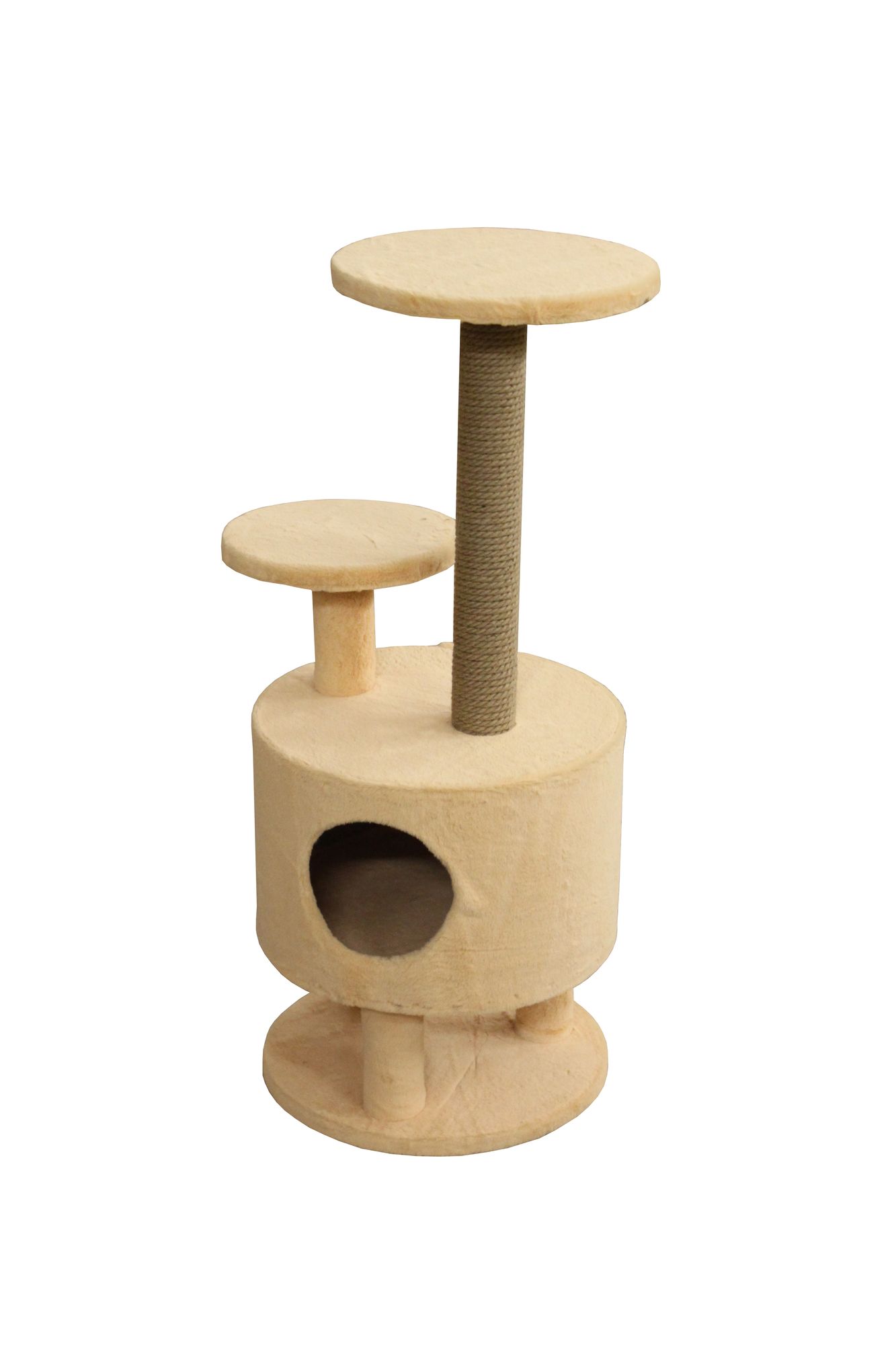 Домик для кошек Круглый со ступенькой на ножках мех, бежевый
Домик для кошек Круглый со ступенькой на ножках мех, бежевый