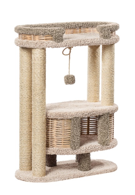 Домик для кошек Фидика ковролин, молочный с капучино
Домик для кошек Фидика ковролин, молочный с капучино