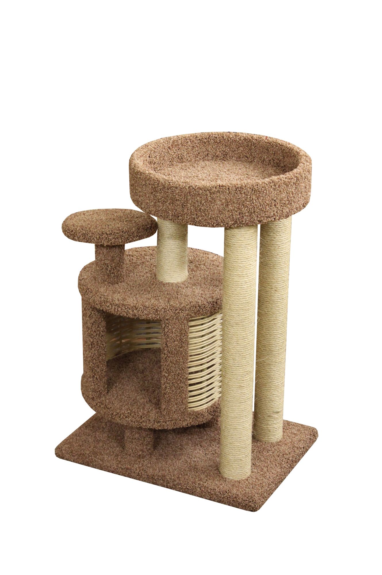 Домик для кошек Эдуська ковролин, коричневый
Домик для кошек Эдуська ковролин, коричневый