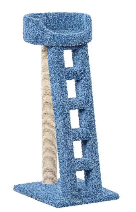 Лежанка с лестницей для кошек ковролин, синий
Лежанка с лестницей для кошек ковролин, синий
