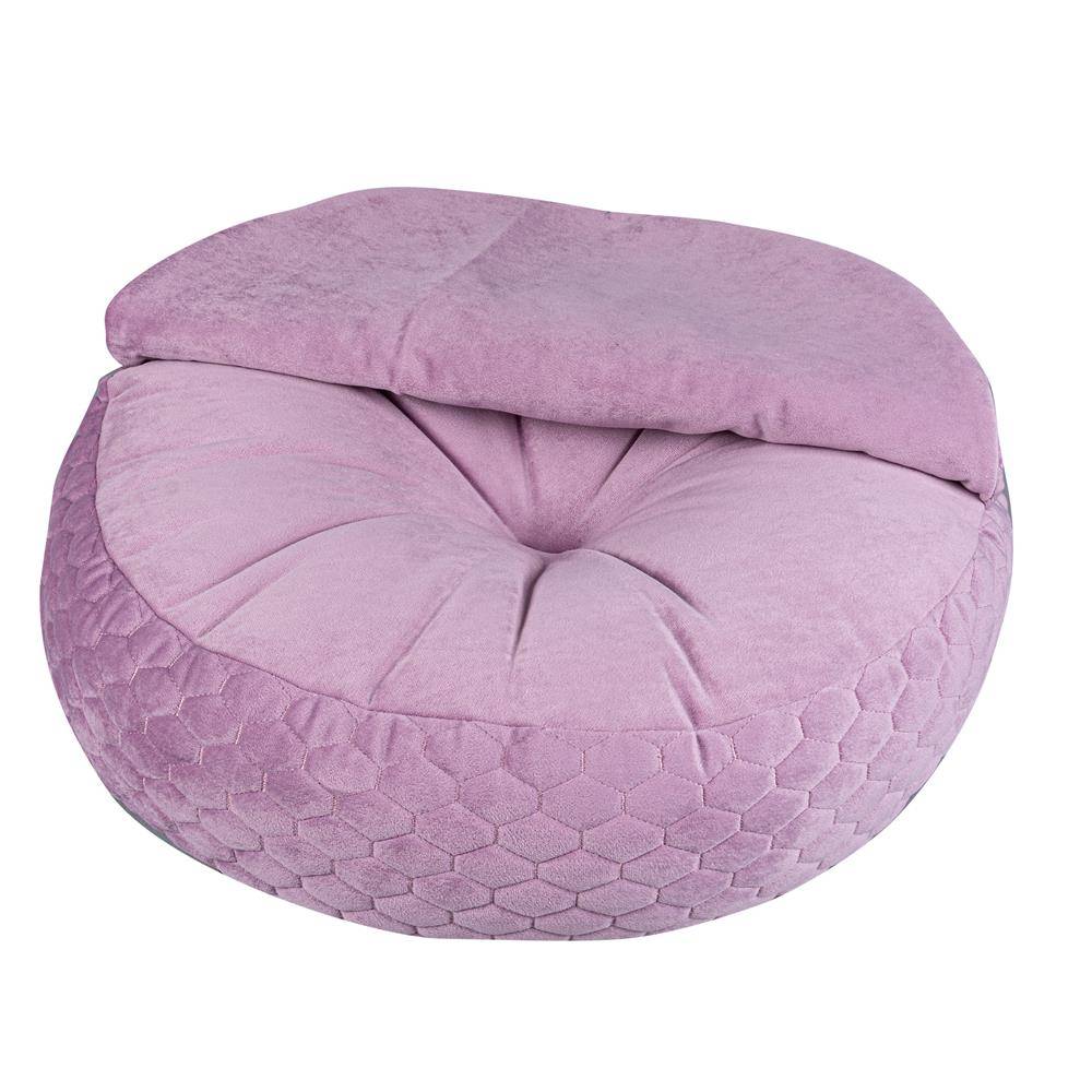 XODY пуфик Комфорт №1 50х50 см, флок, сиреневый
XODY пуфик Комфорт №1 50х50 см, флок, сиреневый