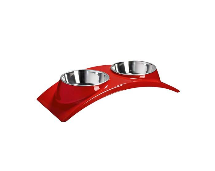 SuperDesign миска двойная на меламиновой подставке "Элеганс" 2х160 мл красная
SuperDesign миска двойная на меламиновой подставке "Элеганс" 2х160 мл красная