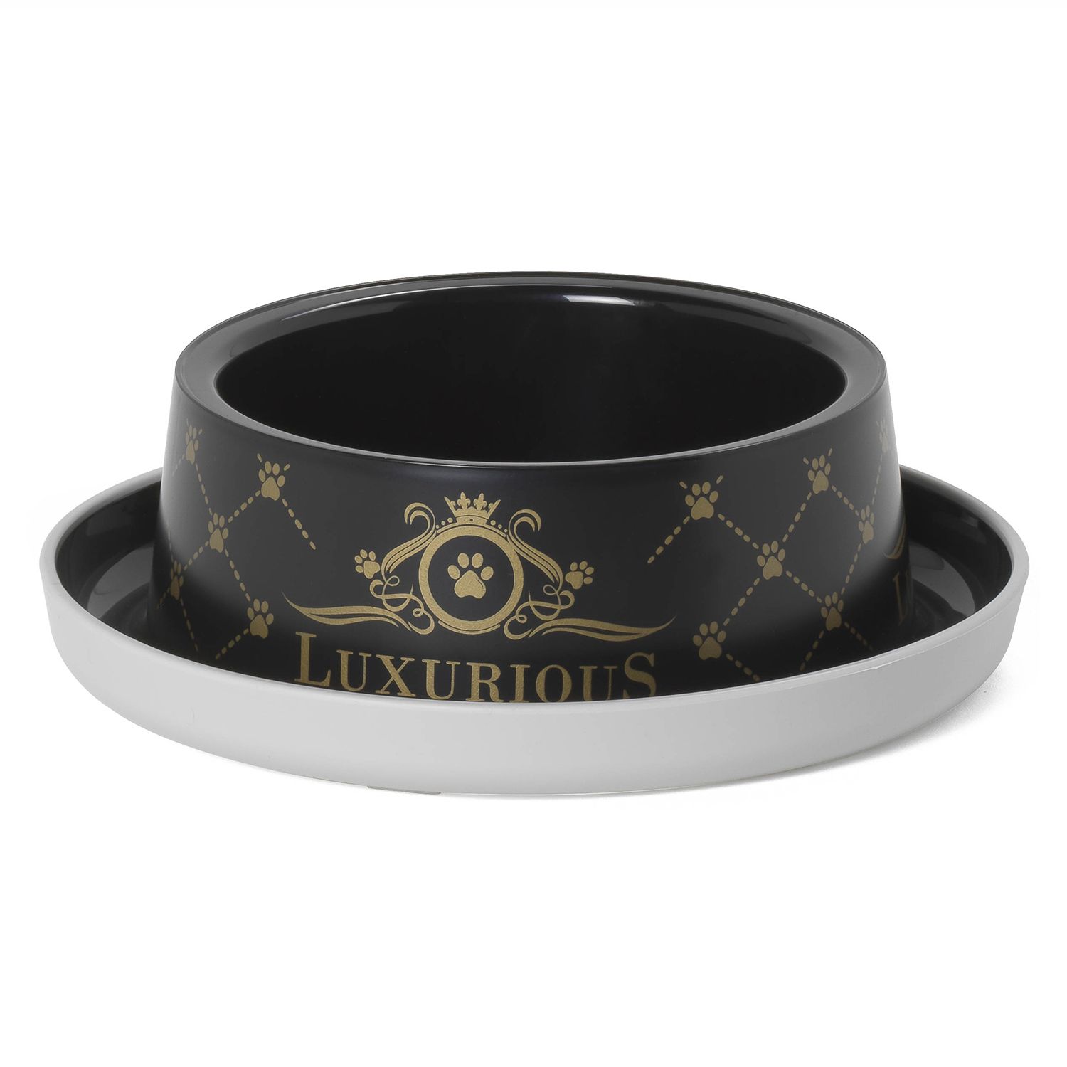 Moderna Luxurious миска пластиковая нескользящая 350 мл, черная
Moderna Luxurious миска пластиковая нескользящая 350 мл, черная