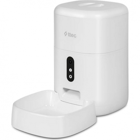 Автоматическая умная кормушка для кошек/собак TTEC Foodi Pro Automatic Wi-Fi Smart Pet Feeder с камерой и Wi-Fi. Цвет: белый
Автоматическая умная кормушка для кошек/собак TTEC Foodi Pro Automatic Wi-Fi Smart Pet Feeder с камерой и Wi-Fi. Цвет: белый