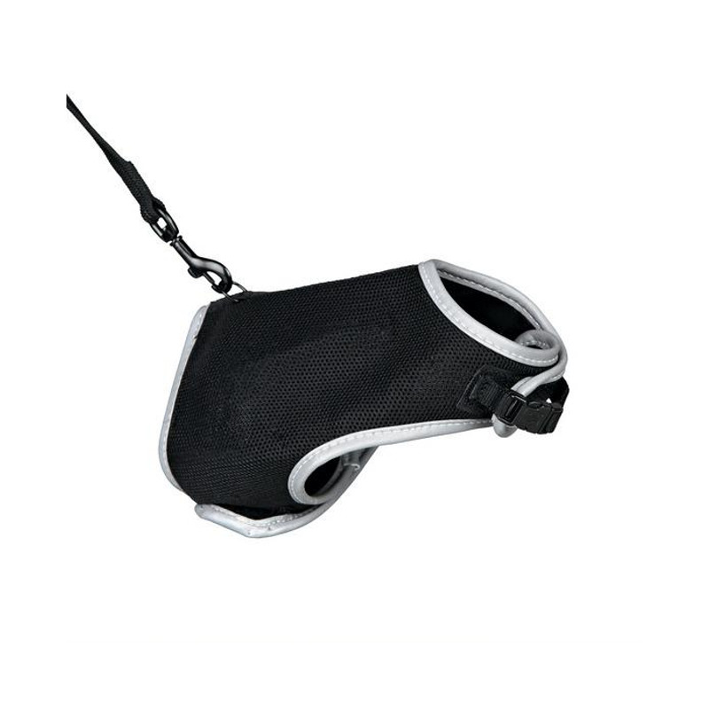 Шлейка-жилетка мягкая с поводком для крупных кошек TRIXIE, XL 36-54 см 1,2 м черный
Шлейка-жилетка мягкая с поводком для крупных кошек TRIXIE, XL 36-54 см 1,2 м черный