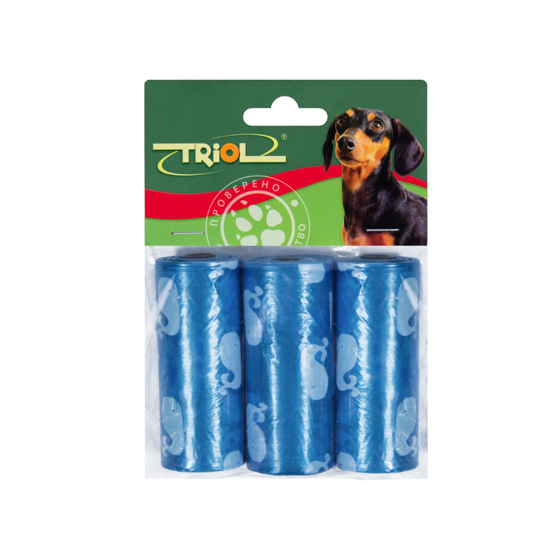 Пакеты для уборки Триол 3 рулона*15 шт (цветные) 25*60мм /1005
Пакеты для уборки Триол 3 рулона*15 шт (цветные) 25*60мм /1005
