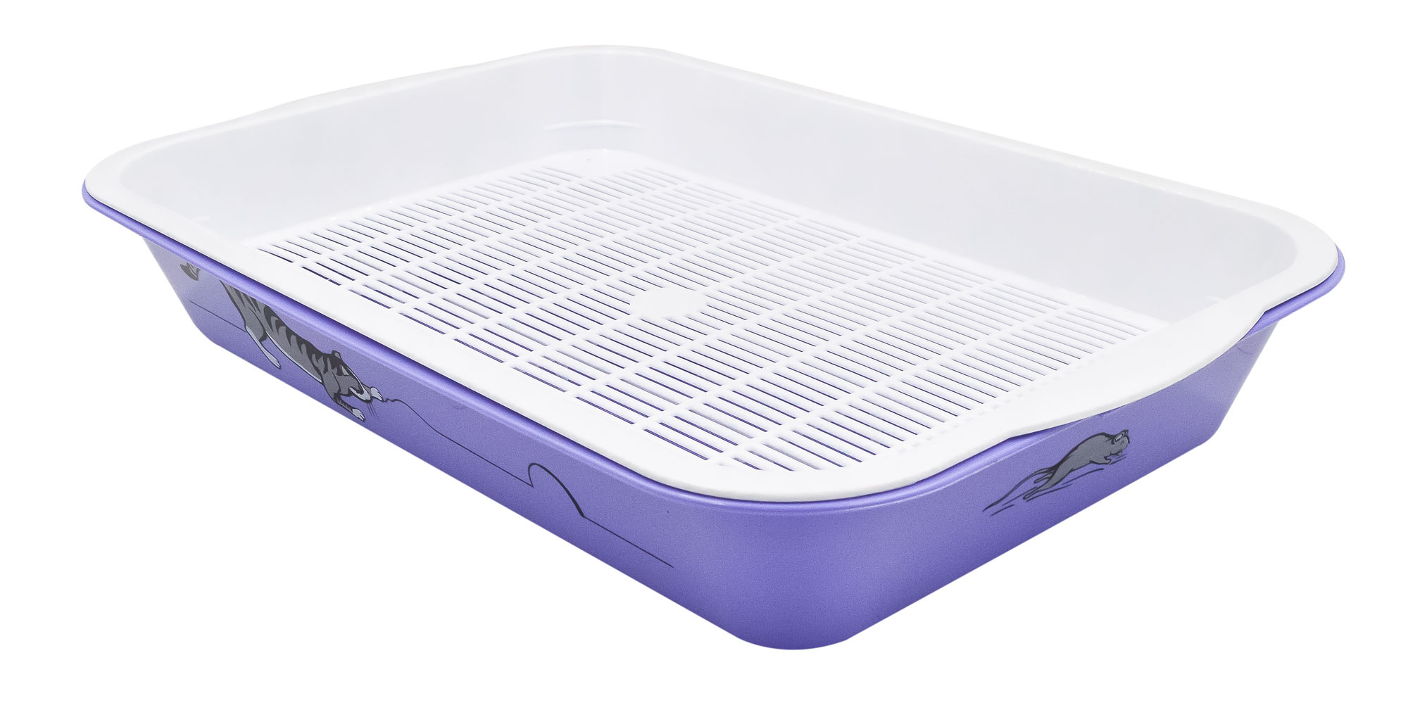 Туалет для кошек ЕВА с сеткой высокие ножки с рисунком 40*26,5*6,5 см 11141
Туалет для кошек ЕВА с сеткой высокие ножки с рисунком 40*26,5*6,5 см 11141