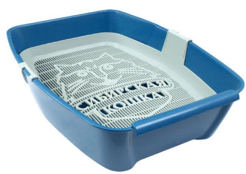 Туалет для кошек "Сибирская кошка ЕВРО" глубокий с сеткой
Туалет для кошек "Сибирская кошка ЕВРО" глубокий с сеткой