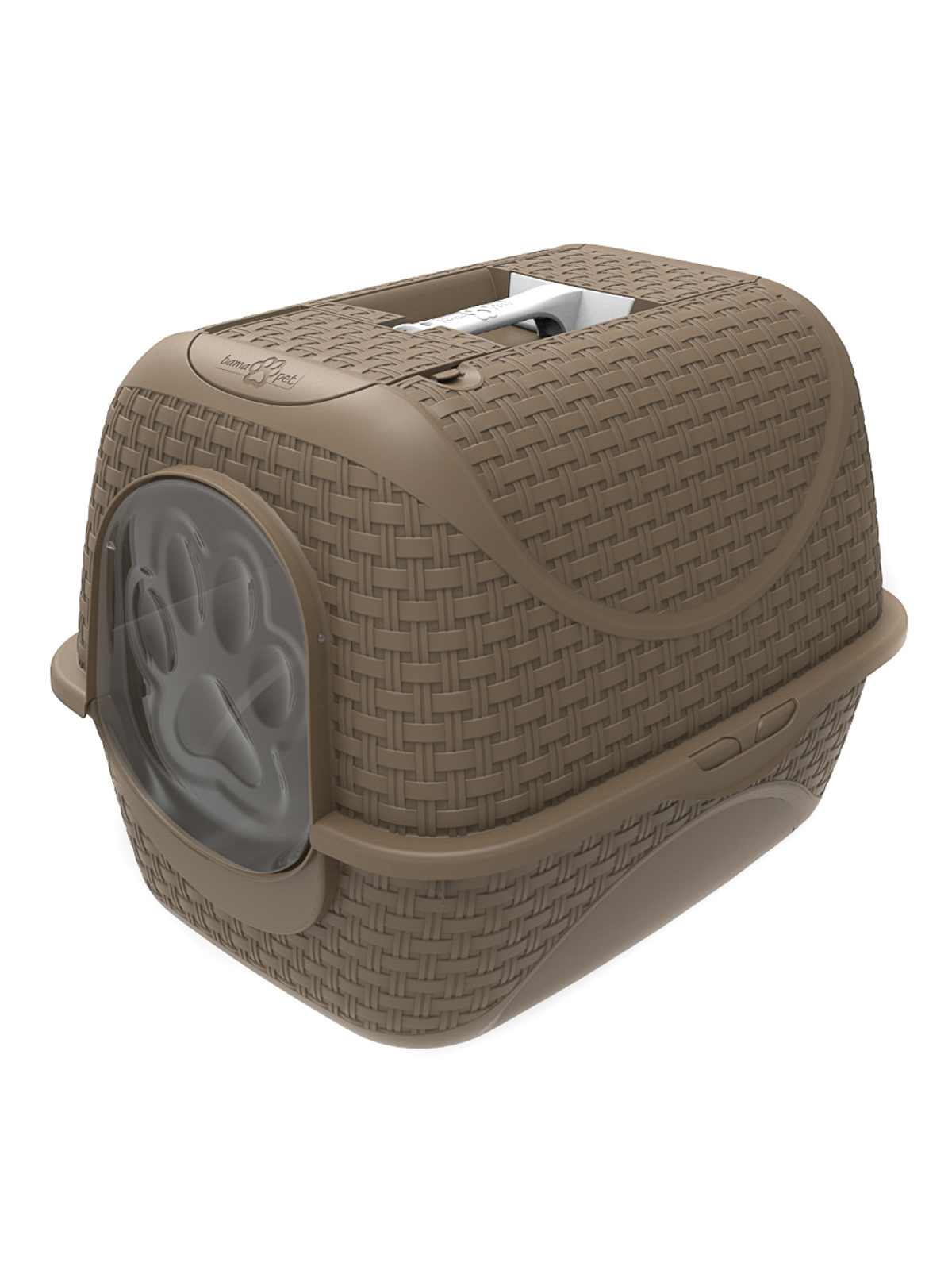 Био-туалет для кошек BAMA PET PRIVE' 42х50,5х39,6h см, коричневый
Био-туалет для кошек BAMA PET PRIVE' 42х50,5х39,6h см, коричневый