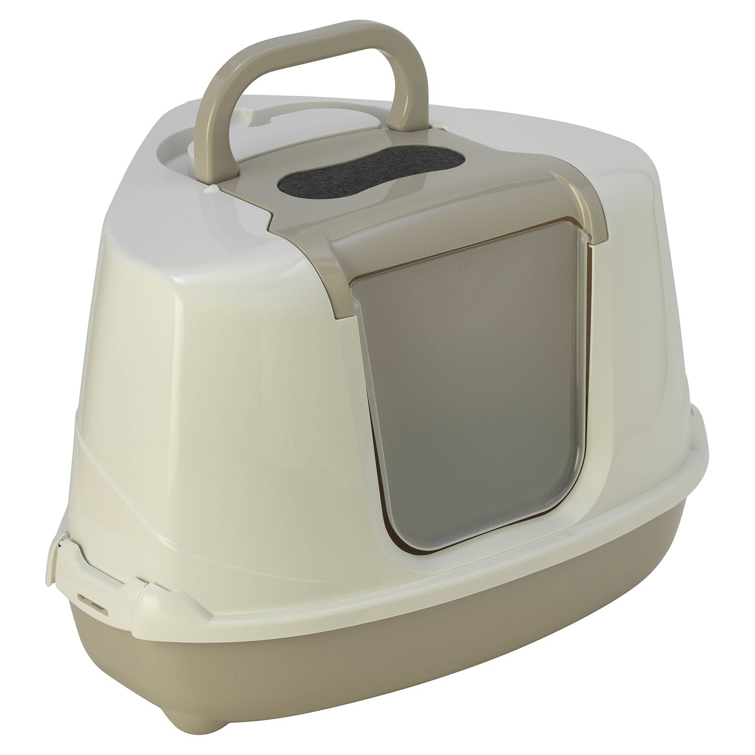 Moderna Туалет-домик угловой Flip с угольным фильтром, 55х45х38см, серый
Moderna Туалет-домик угловой Flip с угольным фильтром, 55х45х38см, серый