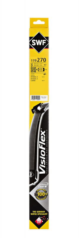 Щетка стеклоочистителя комплект SWF VisioFlex, 600мм/24", 450мм/18", бескаркасная, передняя, 2 шт, 119270
Щетка стеклоочистителя комплект SWF VisioFlex, 600мм/24", 450мм/18", бескаркасная, передняя, 2 шт, 119270