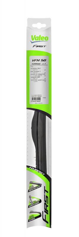 Щетка стеклоочистителя VALEO First Hybrid, 500мм/20", крючок, гибридная передняя, 1 шт, 575829
Щетка стеклоочистителя VALEO First Hybrid, 500мм/20", крючок, гибридная передняя, 1 шт, 575829