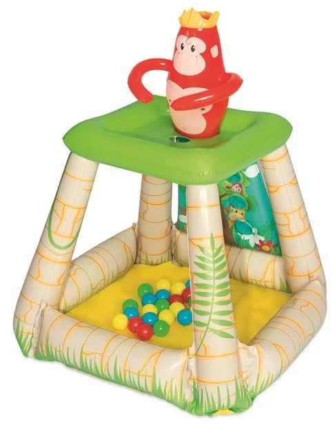 Игровой центр Bestway Время джунглей, 25 цветных шариков, 52266, 89x86x107
Игровой центр Bestway Время джунглей, 25 цветных шариков, 52266, 89x86x107