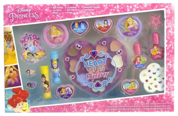 Игровой набор детской декоративной косметики для лица и ногтей Princess Markwins 1599027E
Игровой набор детской декоративной косметики для лица и ногтей Princess Markwins 1599027E