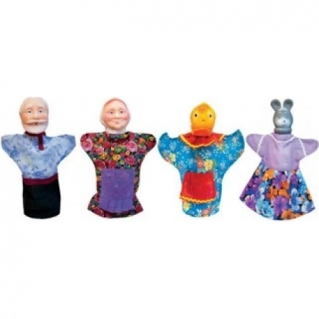 Кукольный театр "Курочка Ряба" (4 персонажа) в пакете Русский стиль 11092
Кукольный театр "Курочка Ряба" (4 персонажа) в пакете Русский стиль 11092