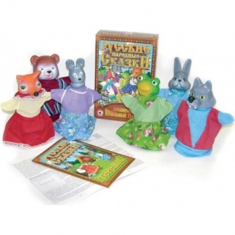 Кукольный театр "Теремок" 6 персонажей в коробке Русский стиль 11200
Кукольный театр "Теремок" 6 персонажей в коробке Русский стиль 11200
