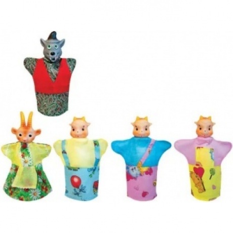 Кукольный театр "Козлята и волк" 5 персонажей в пакете Русский стиль 11090
Кукольный театр "Козлята и волк" 5 персонажей в пакете Русский стиль 11090
