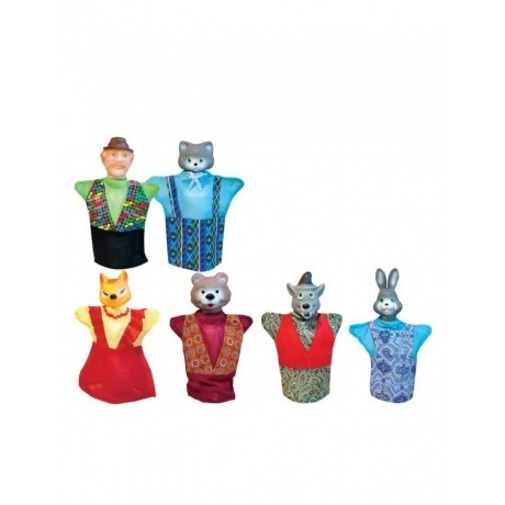 Кукольный театр "Кот и лиса" (6 персонажей) Русский стиль 11207
Кукольный театр "Кот и лиса" (6 персонажей) Русский стиль 11207