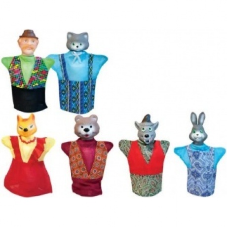 Кукольный театр "Кот и лиса" (6 персонажей) Русский стиль 11207
Кукольный театр "Кот и лиса" (6 персонажей) Русский стиль 11207