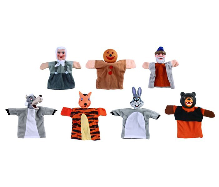 Кукольный театр "Колобок" 7 кукол
Кукольный театр "Колобок" 7 кукол