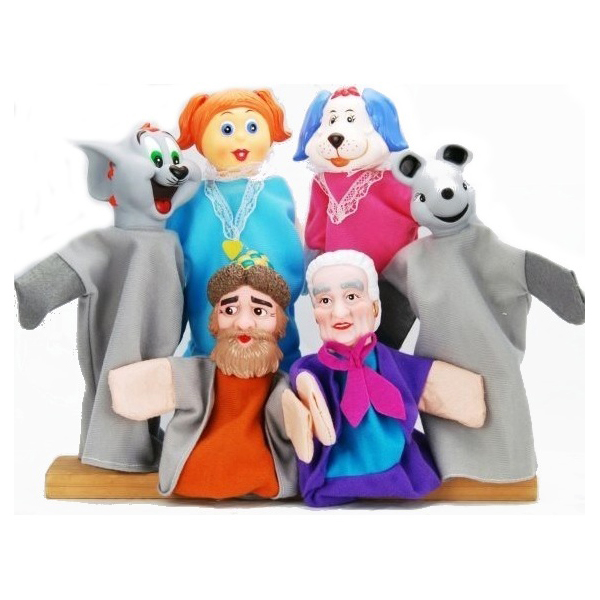 Кукольный театр "Репка" 6 кукол
Кукольный театр "Репка" 6 кукол