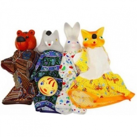 Кукольный театр Кудесники "Колобок" (5 персонажей) арт.СИ-50/СИ-636/3
Кукольный театр Кудесники "Колобок" (5 персонажей) арт.СИ-50/СИ-636/3