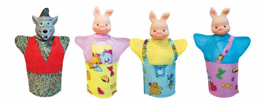 Кукольный театр Русский Стиль "Три Поросенка" арт.11255
Кукольный театр Русский Стиль "Три Поросенка" арт.11255