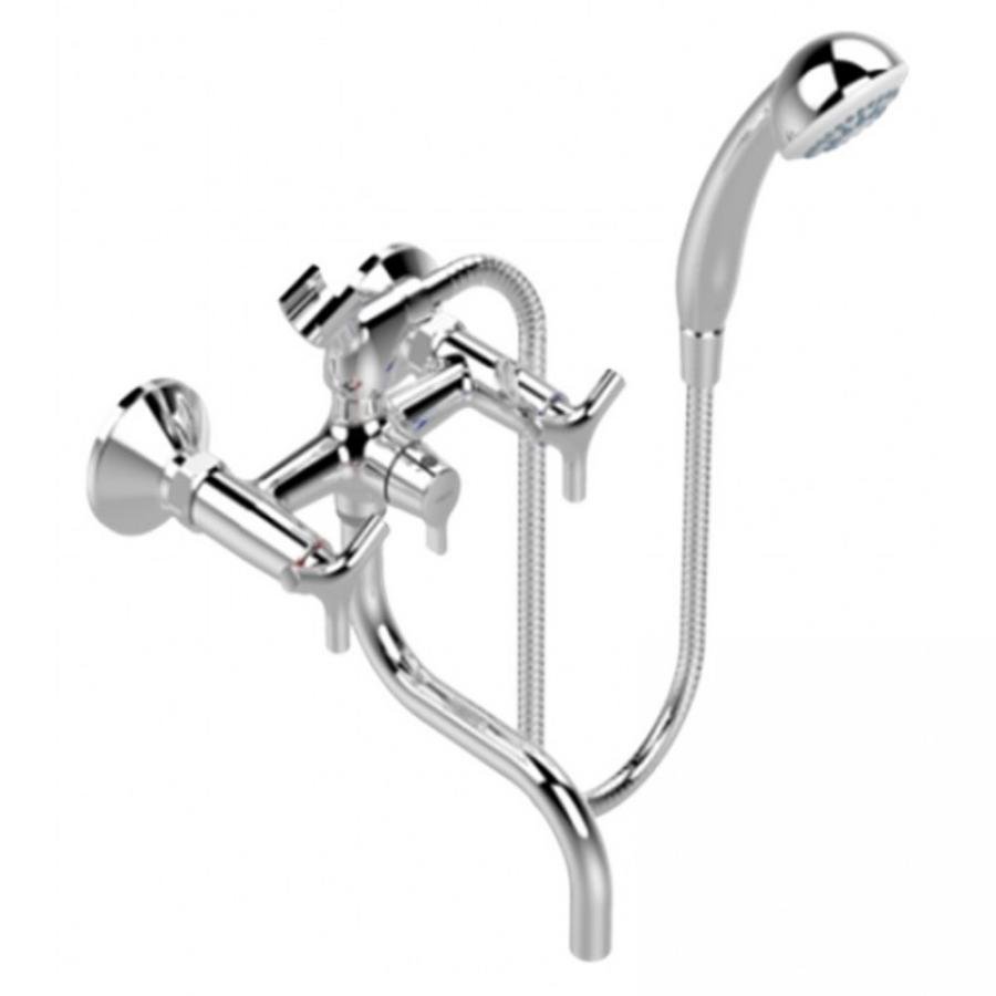 Смеситель для ванны с коротким изливом Vidima Trinity BA260AA
Смеситель для ванны с коротким изливом Vidima Trinity BA260AA