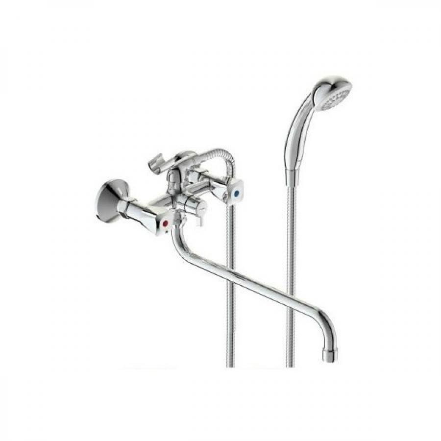 Смеситель для ванны с длинным изливом Vidima Practik BA343AA
Смеситель для ванны с длинным изливом Vidima Practik BA343AA