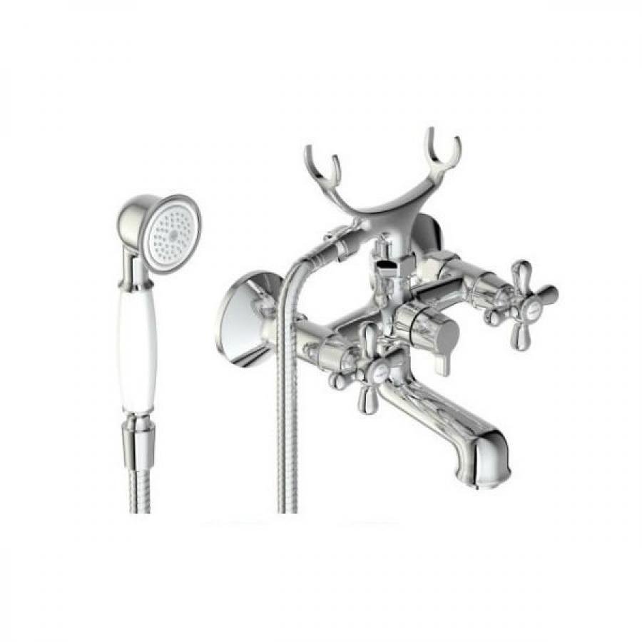 Смеситель для ванны с коротким изливом Vidima Retro BA354AA
Смеситель для ванны с коротким изливом Vidima Retro BA354AA