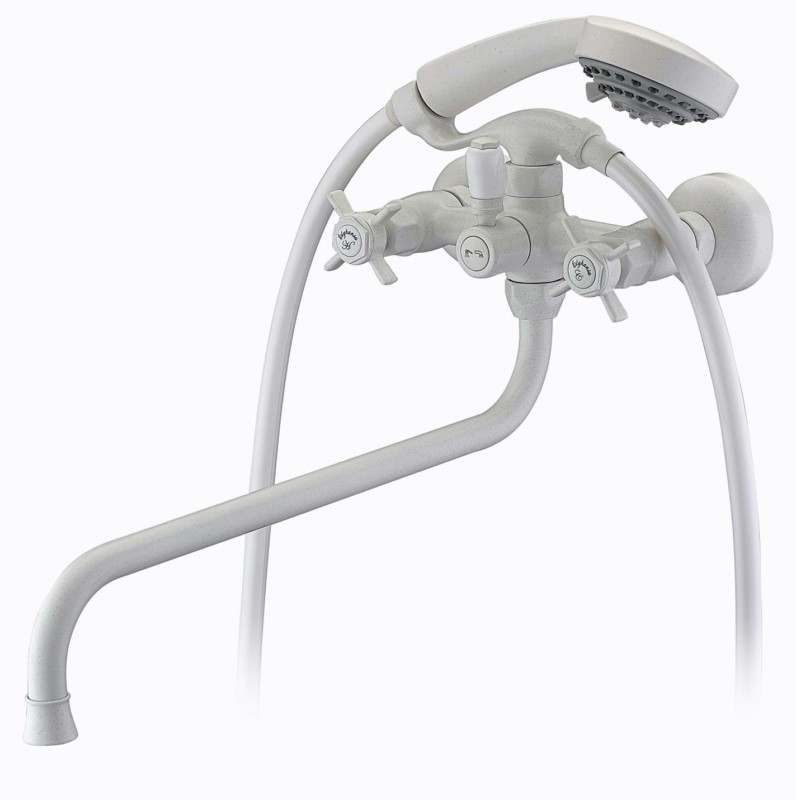 Смеситель для ванны Elghansa Praktic Color 2702660-Stone White
Смеситель для ванны Elghansa Praktic Color 2702660-Stone White