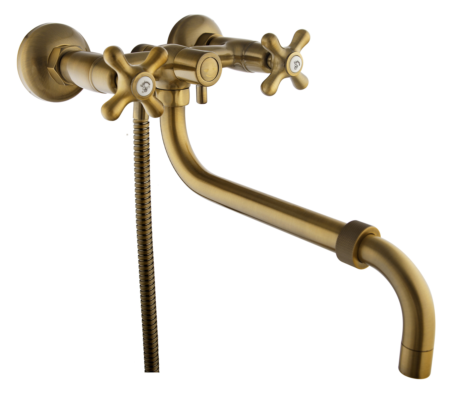 Смеситель для ванны Elghansa Retro 2702554-W33-Bronze
Смеситель для ванны Elghansa Retro 2702554-W33-Bronze