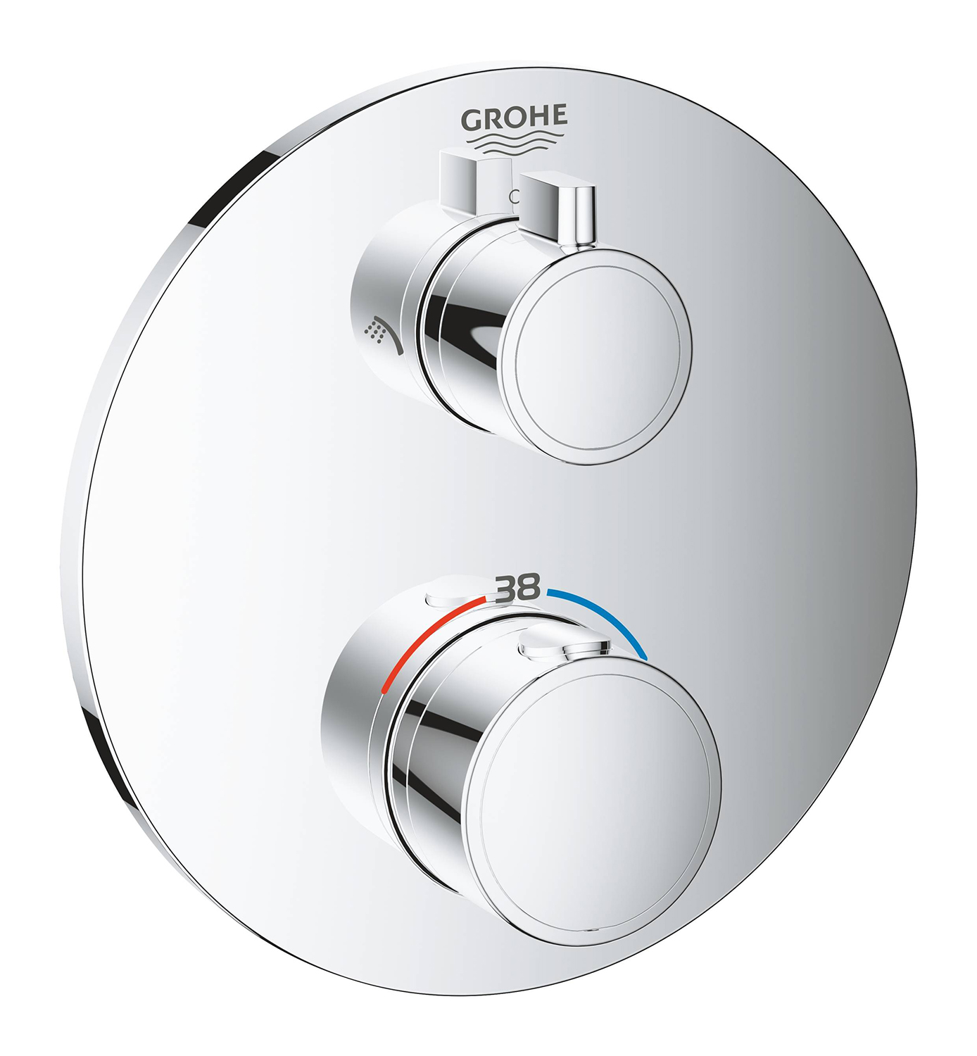 Смеситель для душа с термостатом Grohe Grohtherm 24076000
Смеситель для душа с термостатом Grohe Grohtherm 24076000
