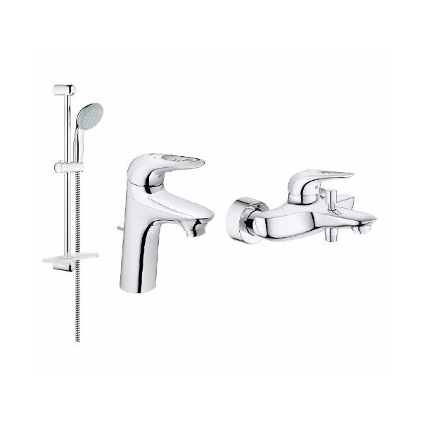 Комплект смесителей Grohe Eurostyle 2015 124416
Комплект смесителей Grohe Eurostyle 2015 124416
