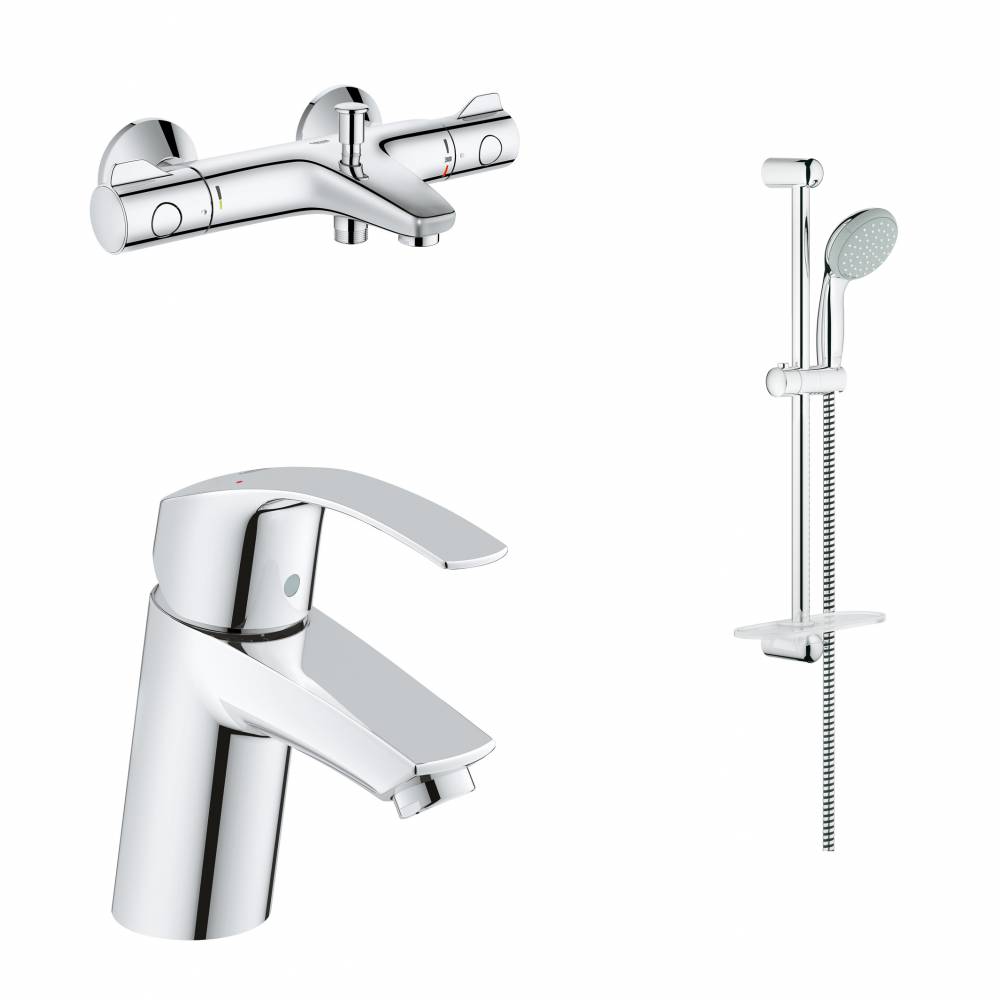 Комплект смесителей Grohe GRT 800 124422
Комплект смесителей Grohe GRT 800 124422