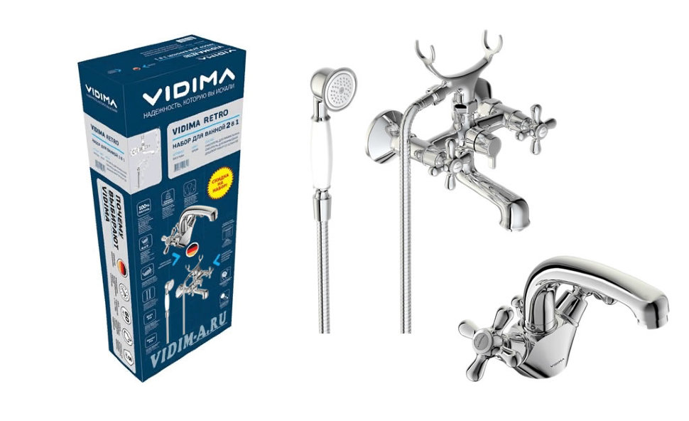 Смеситель для раковины Vidima BA428AA
Смеситель для раковины Vidima BA428AA