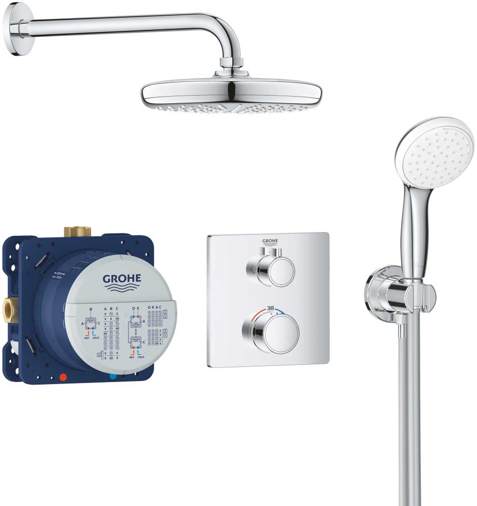 Смеситель для душа Grohe GROHTHERM 34729000
Смеситель для душа Grohe GROHTHERM 34729000