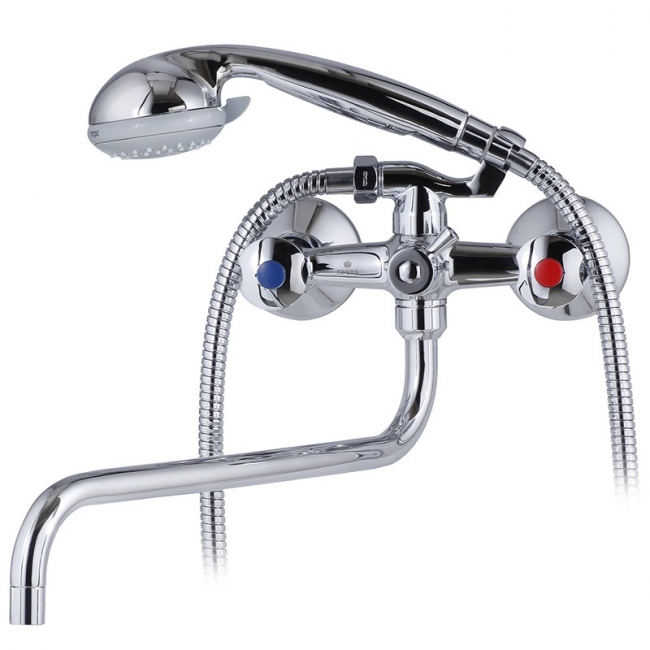 Смеситель для ванны с душем KAISER Luna (11080Shar)
Смеситель для ванны с душем KAISER Luna (11080Shar)