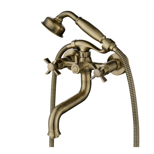 Смеситель для ванны с душем KAISER Cross (41022-1)
Смеситель для ванны с душем KAISER Cross (41022-1)