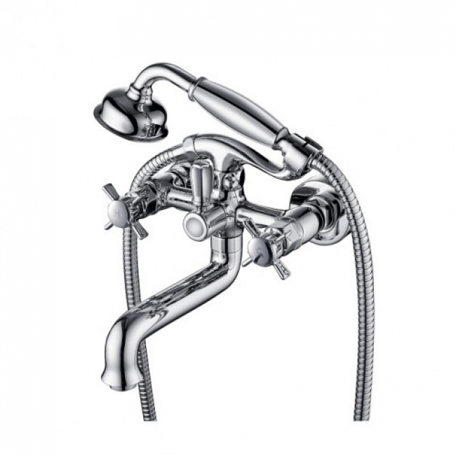 Смеситель для ванны с душем KAISER Cross (41022)
Смеситель для ванны с душем KAISER Cross (41022)