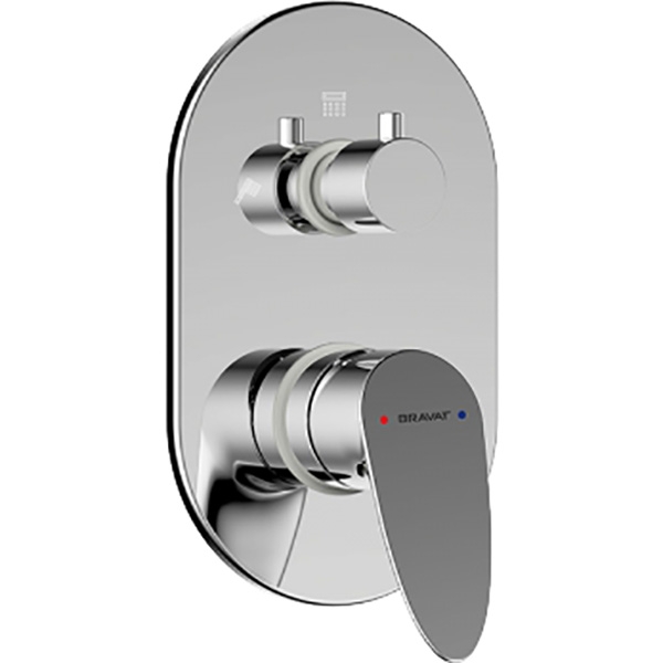 Смеситель встраиваемый в стену Bravat Drop 2-функц P69190C-2-RUS
Смеситель встраиваемый в стену Bravat Drop 2-функц P69190C-2-RUS